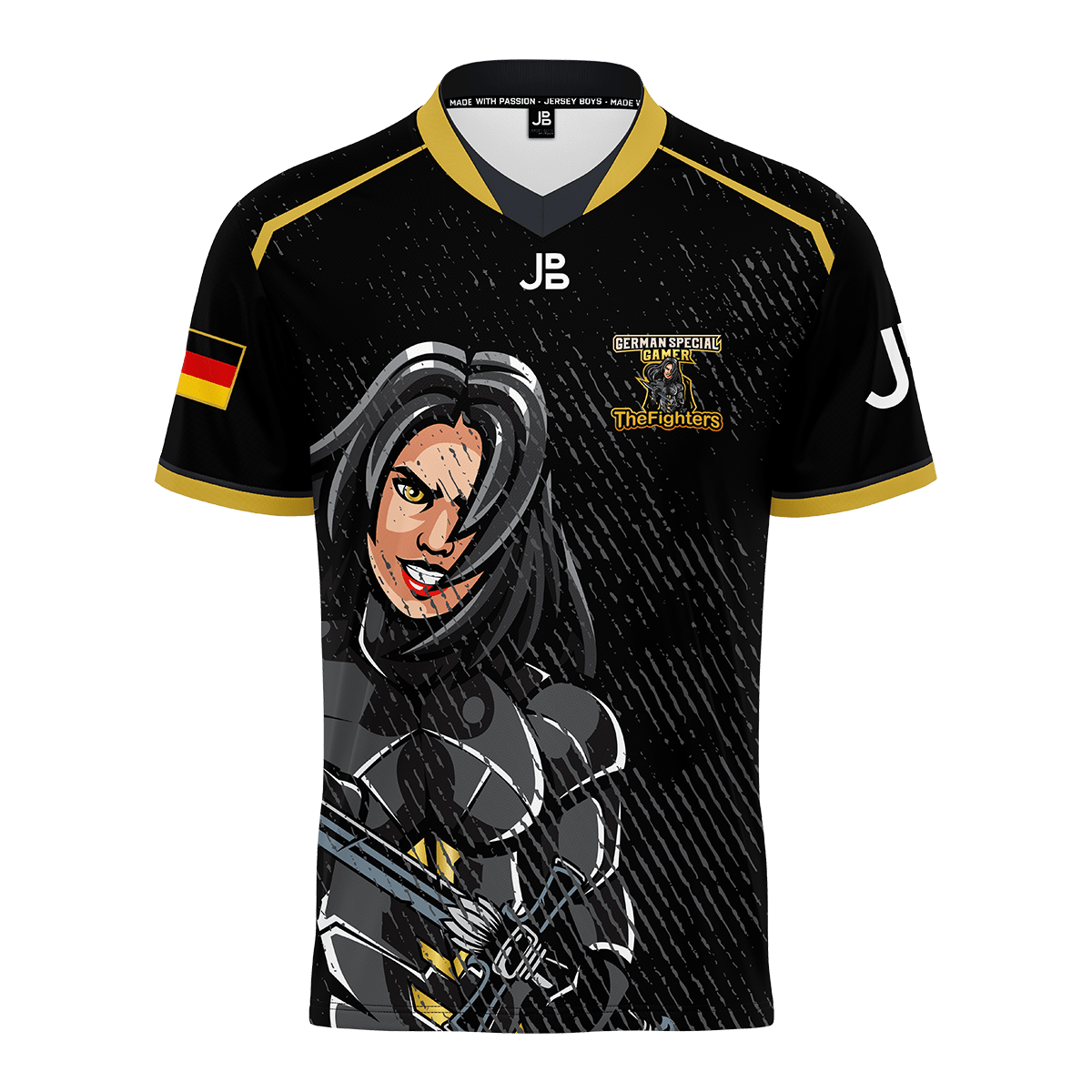 GERMAN SPECIAL GAMER - THE FIGHTERS - Jersey 2021