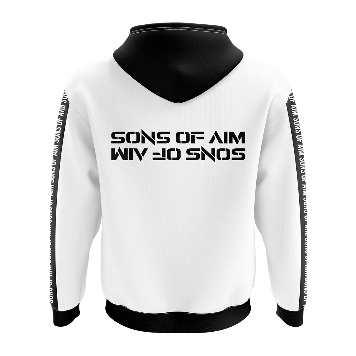 SONS OF AIM - Crew Zipper 2021 - White
