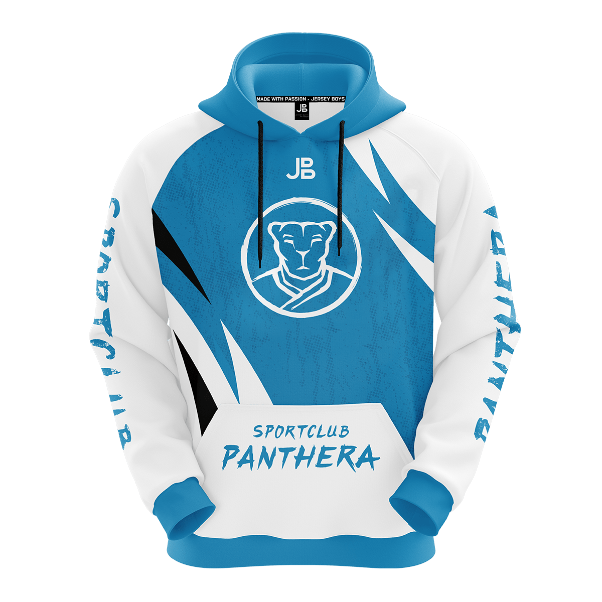 SPORTCLUB PANTHERA - Crew Hoodie 2021 White