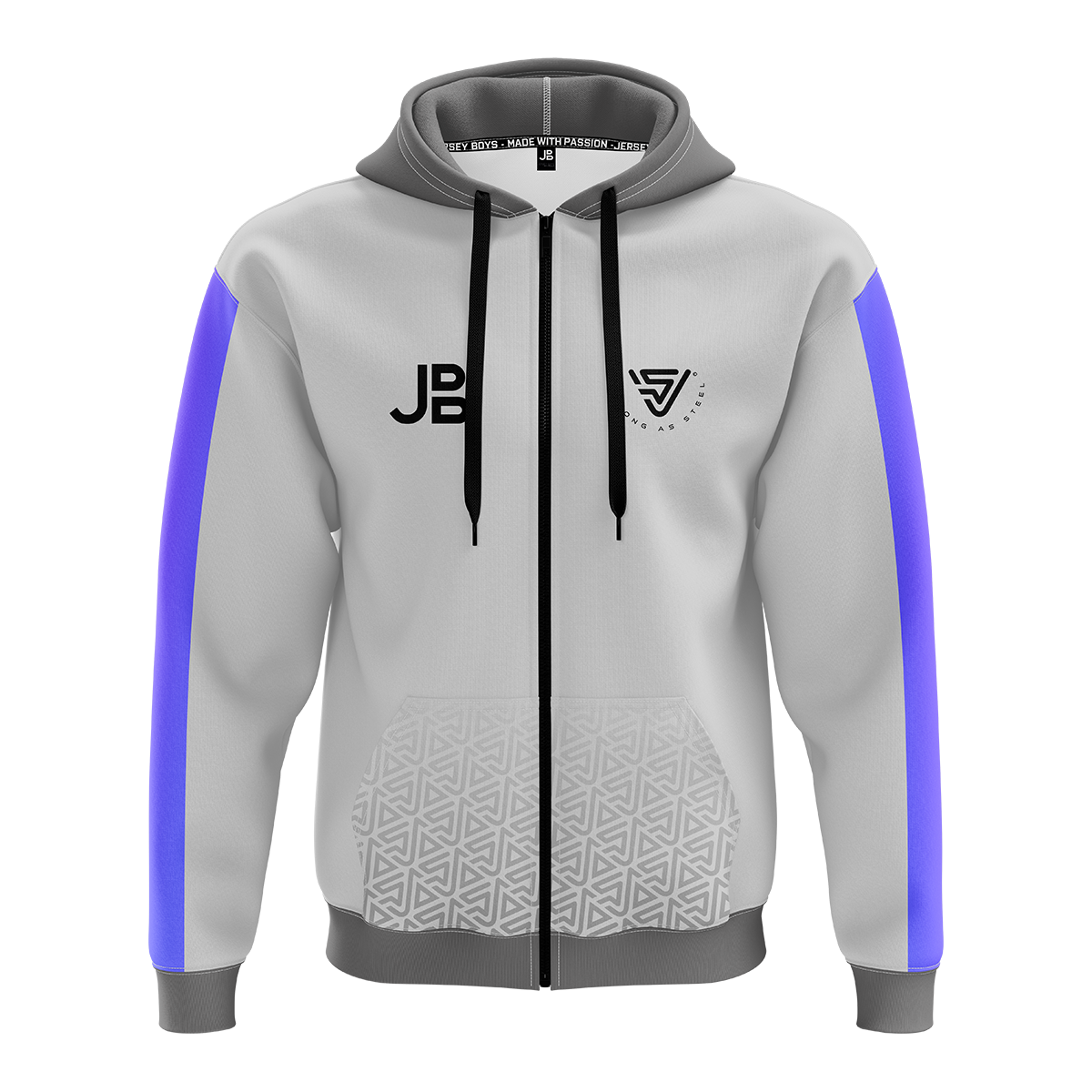 Virtual Zipper VIRTUAL STEEL - Crew Zipper Light – Jerseyboys