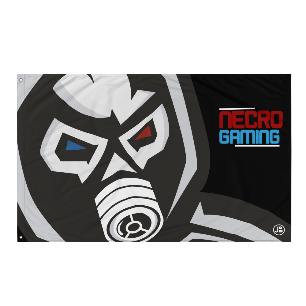 Necro Gaming - Flagge Black