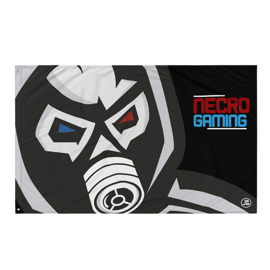 Necro Gaming - Flagge Black