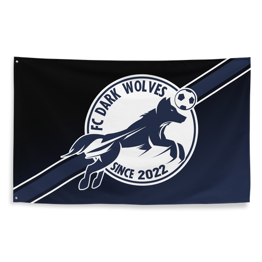 DOUBLEMKH - FC Dark Wolves Flagge