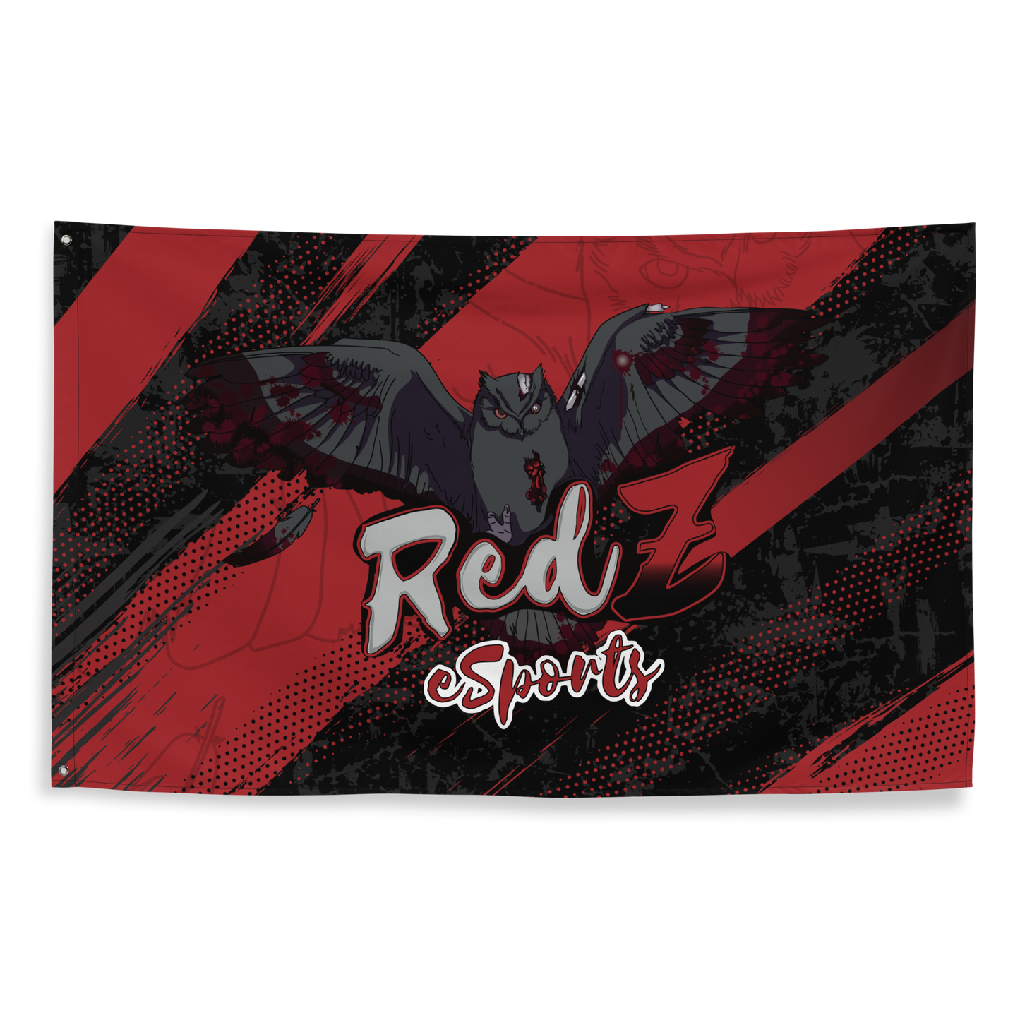 REDZ ESPORTS - Flagge Red