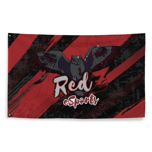 REDZ ESPORTS - Flagge Red
