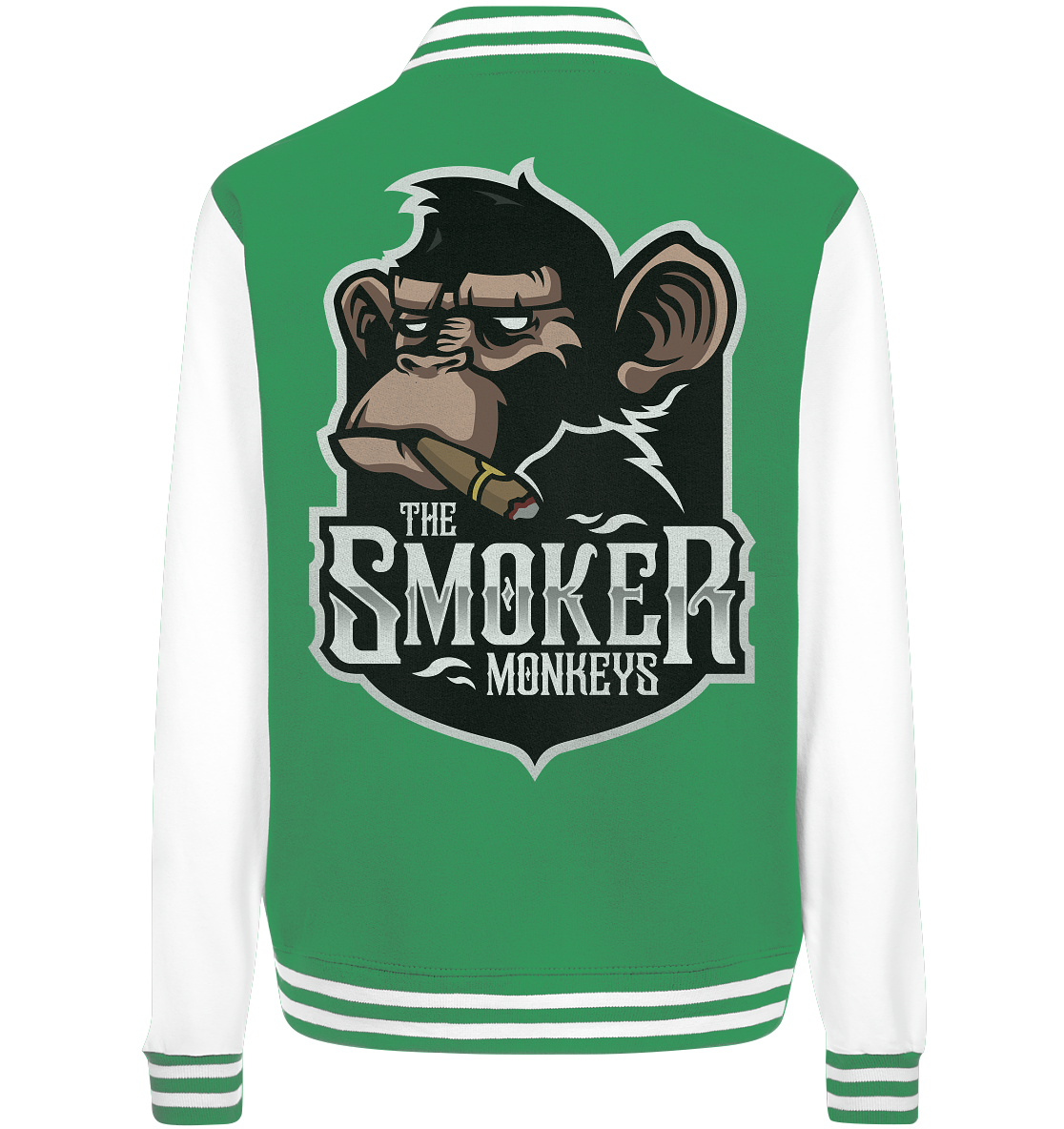 THE SMOKER MONKEYS - Basic College Jacke