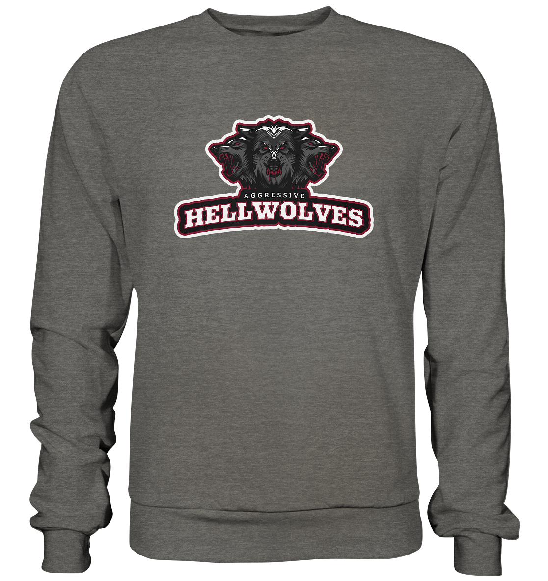 AGGRESSIVE HELLWOLVES - Basic Sweatshirt
