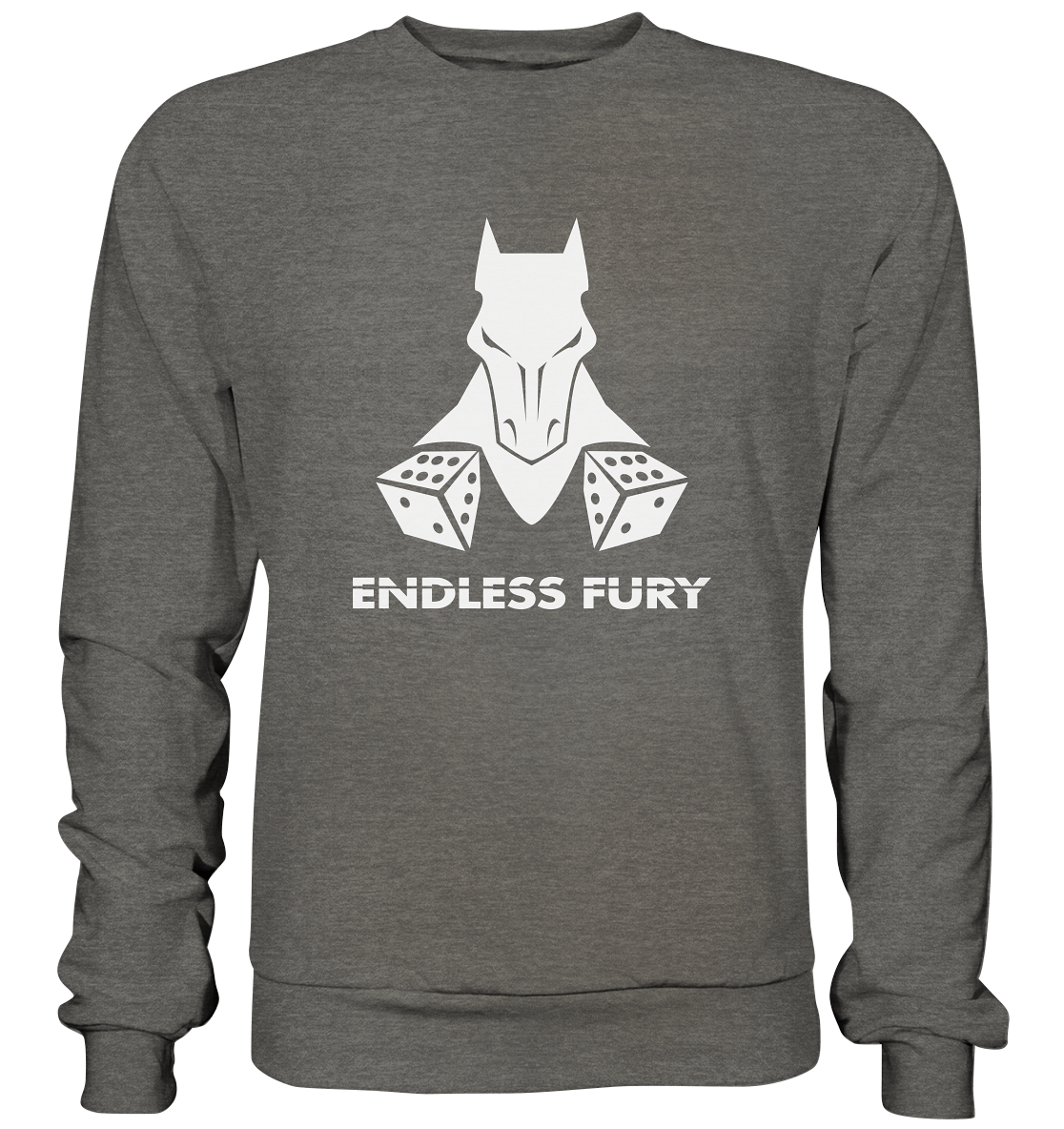 ENDLESS FURY WHITE - Basic Sweatshirt