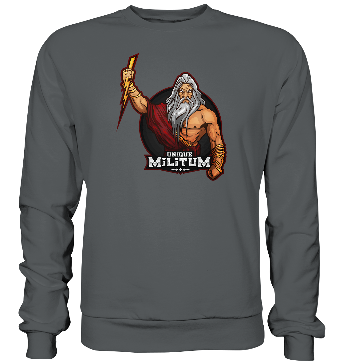 UNIQUE MILITUM - Basic Sweatshirt