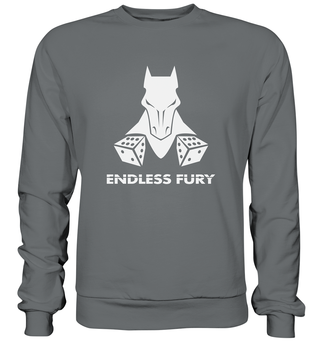 ENDLESS FURY WHITE - Basic Sweatshirt