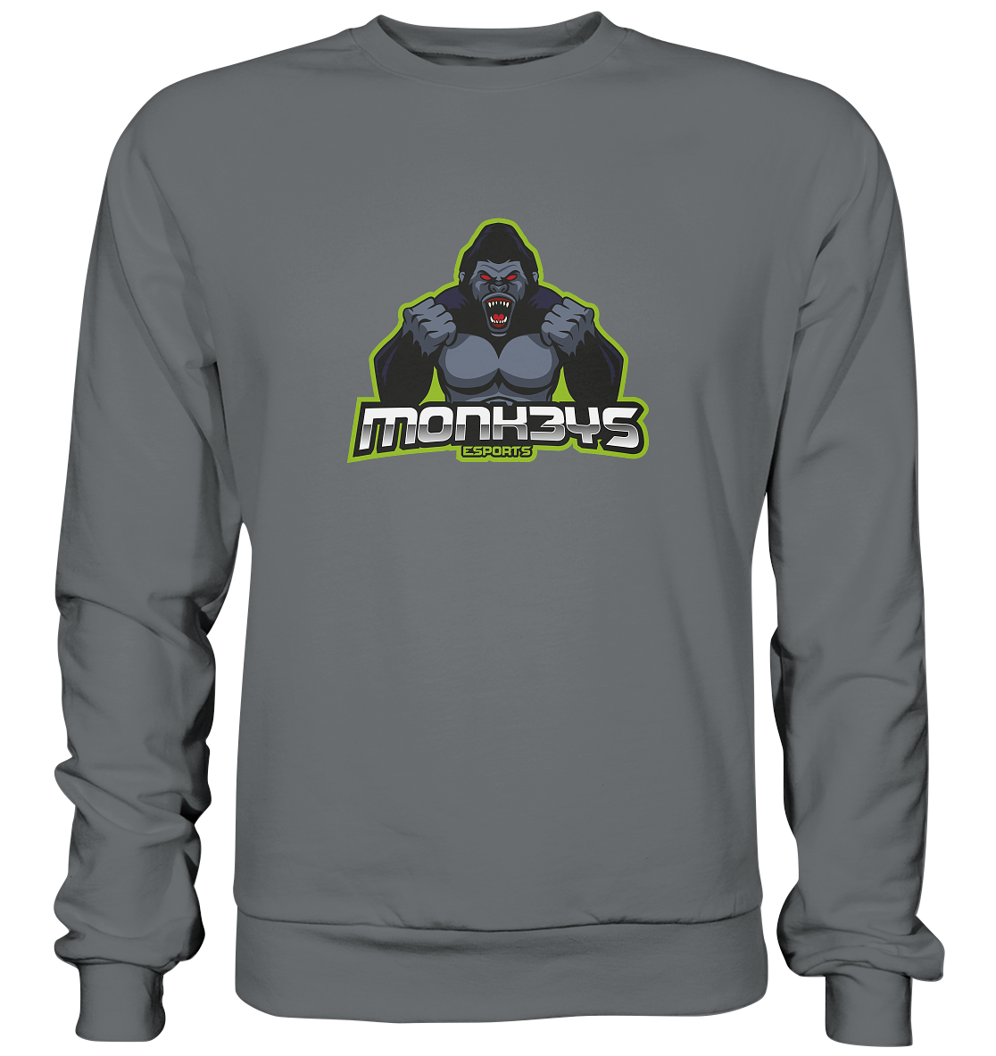 MONK3YS ESPORTS - Basic Sweatshirt