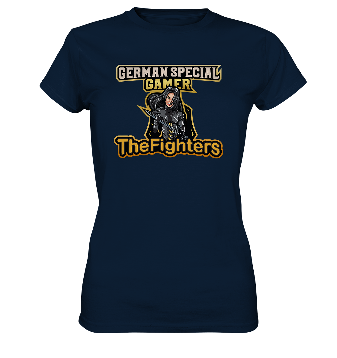 GERMAN SPECIAL GAMER â THE FIGHTERS - Ladies Basic Shirt