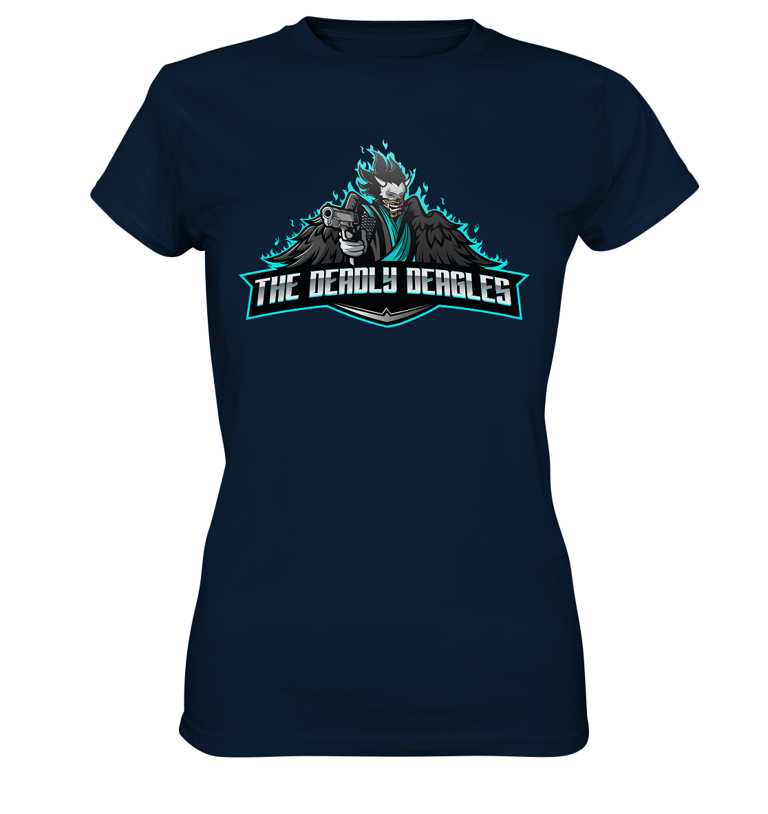 THE DEADLY DEAGLES - Ladies Basic Shirt