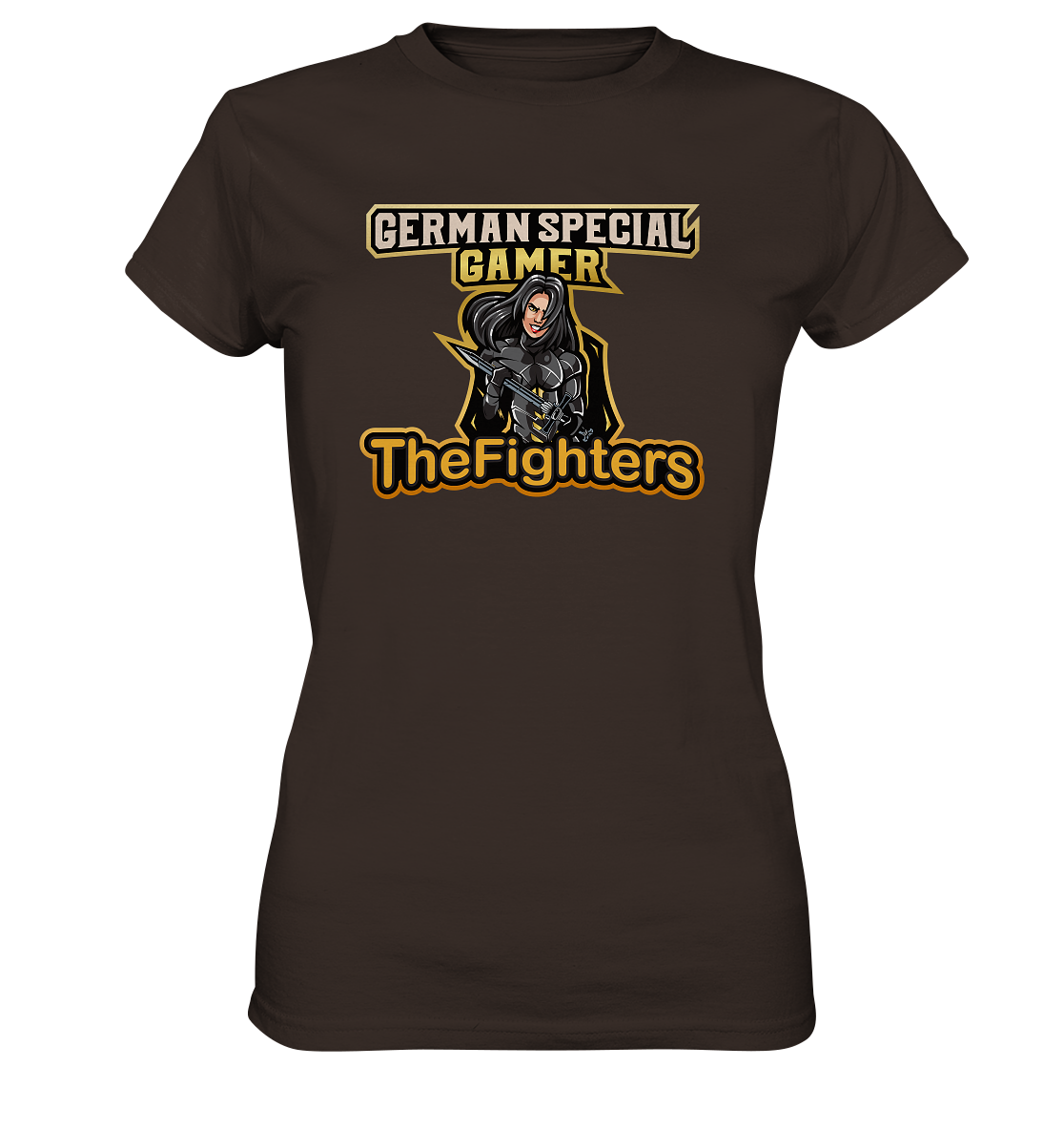 GERMAN SPECIAL GAMER â THE FIGHTERS - Ladies Basic Shirt