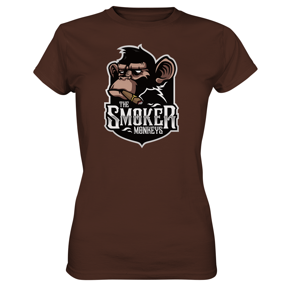 THE SMOKER MONKEYS - Ladies Basic Shirt