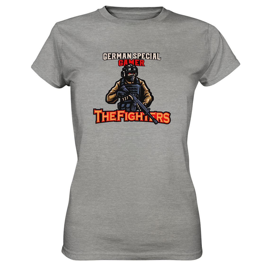 GERMAN SPECIAL GAMER - THE FIGHTERS - Ladies Basic Shirt