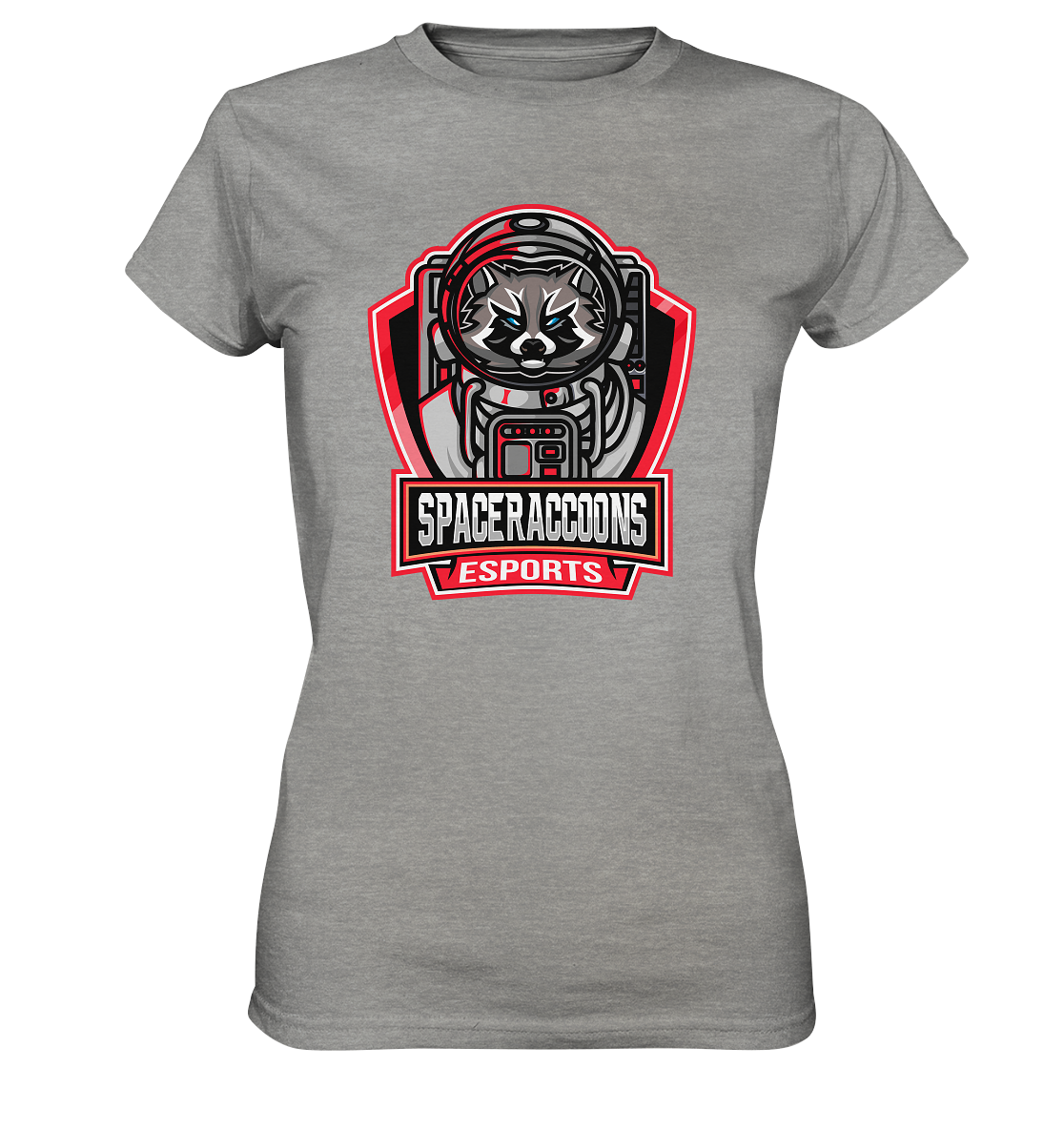 SPACERACCOONS ESPORTS - Ladies Basic Shirt
