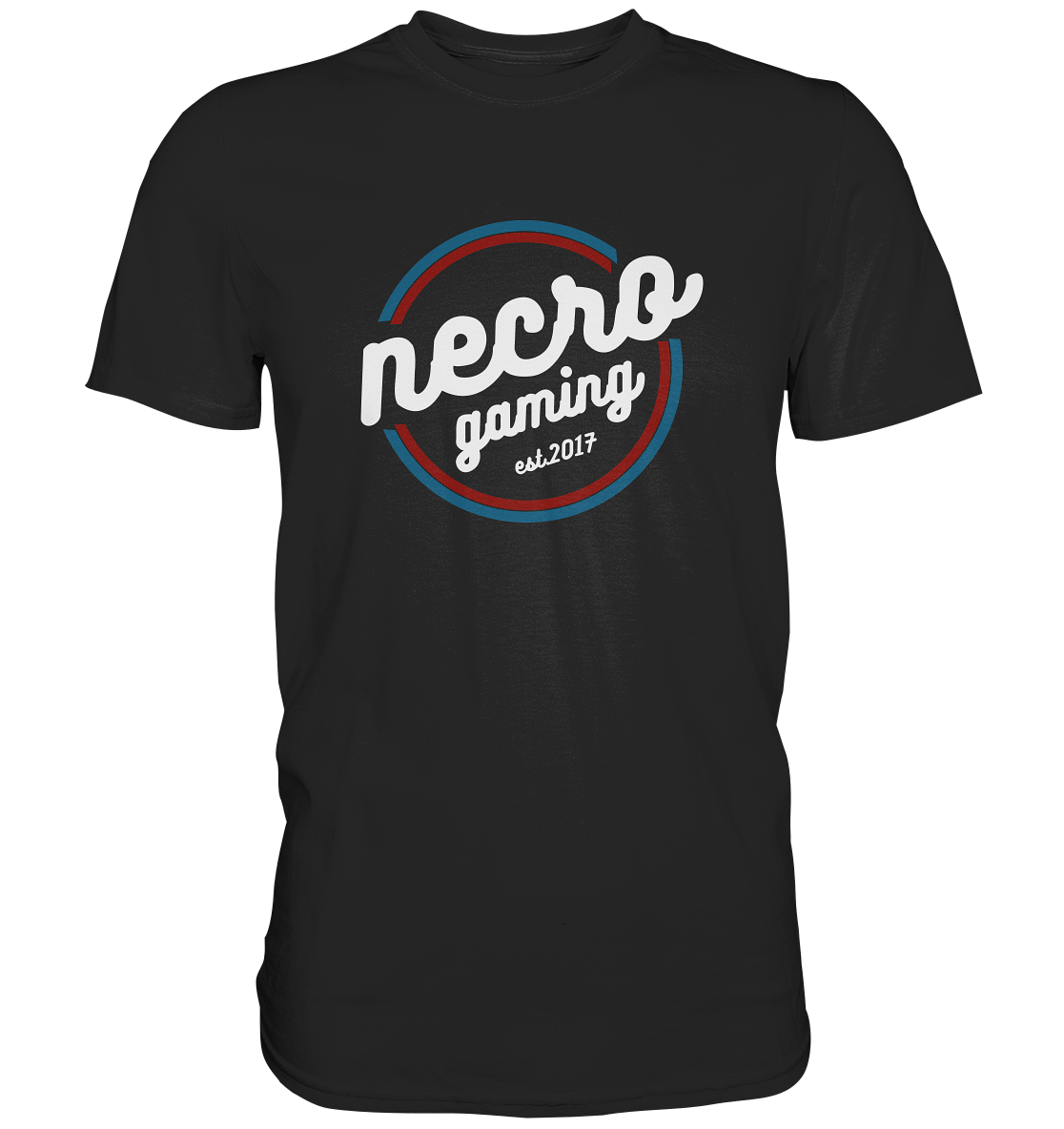 NECRO GAMING - RETRO WHITE - Basic Shirt