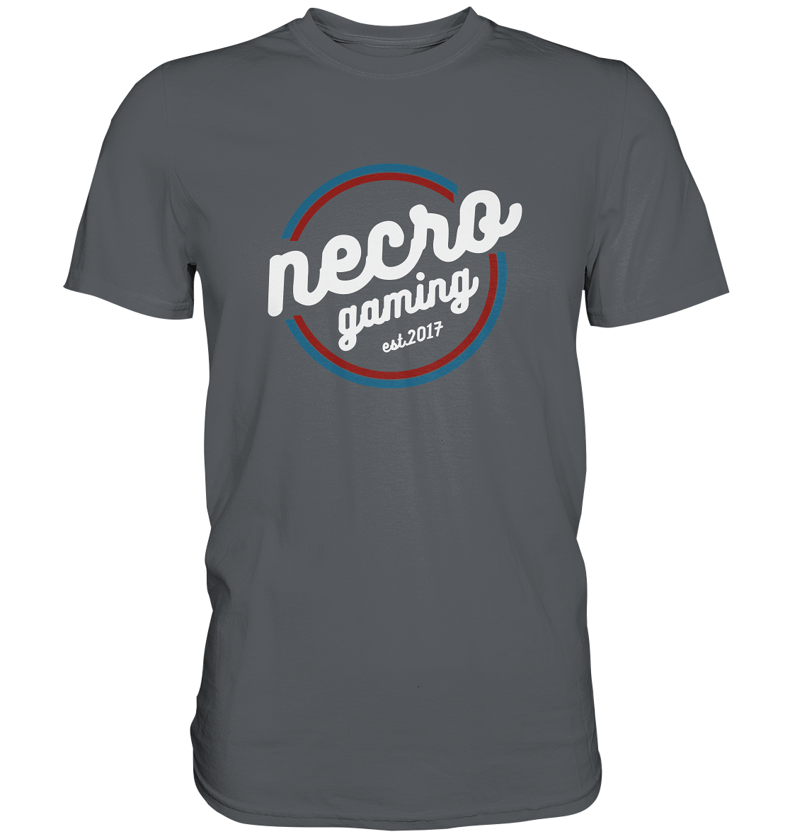 NECRO GAMING - RETRO WHITE - Basic Shirt
