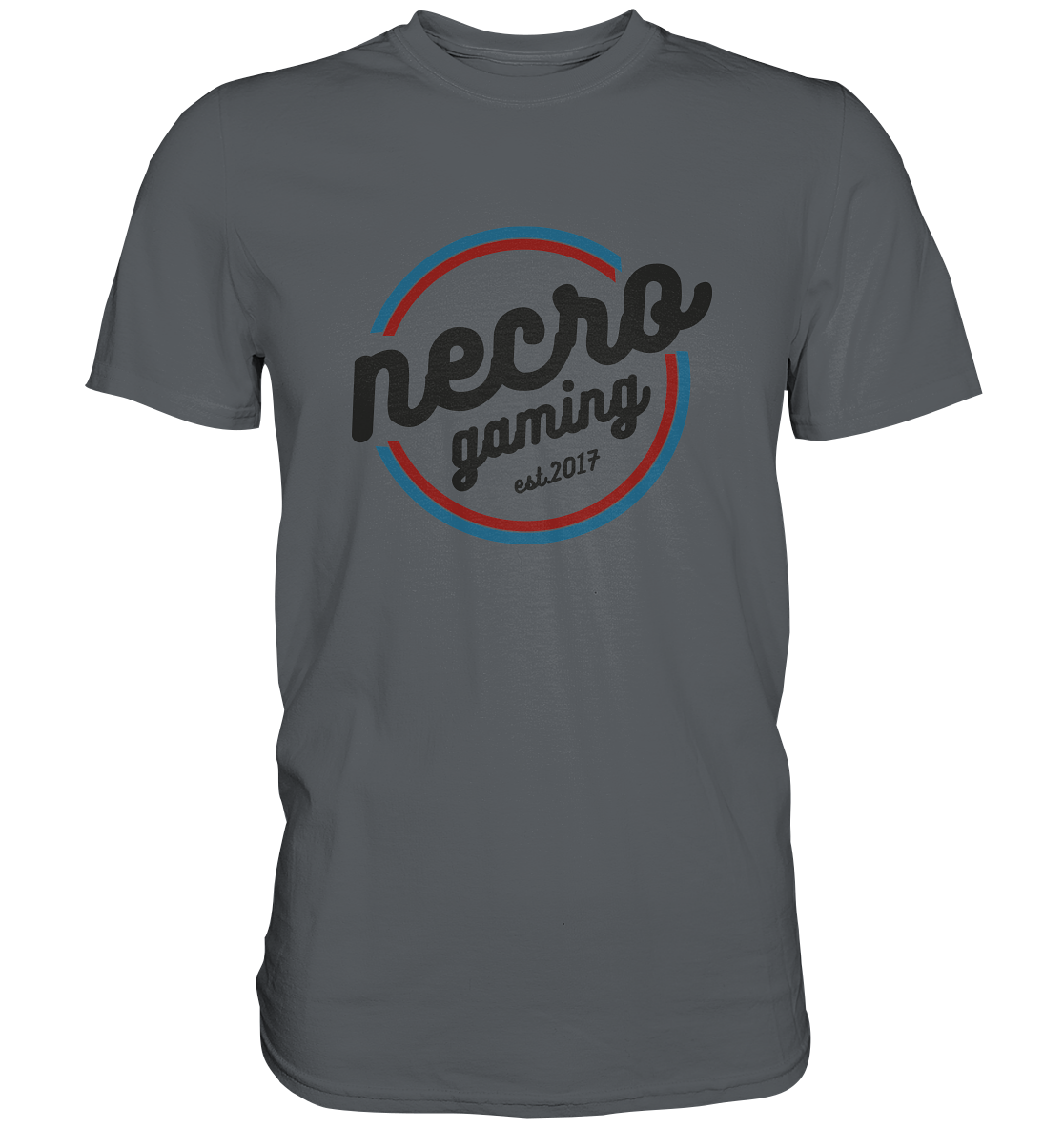 NECRO GAMING - RETRO BLACK - Basic Shirt