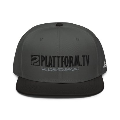PLATTFORM.TV - Snapback Cap WLS Grey