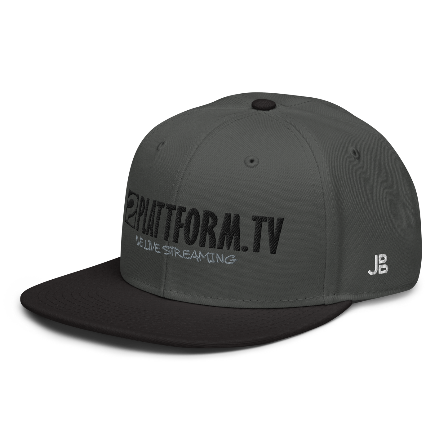 PLATTFORM.TV - Snapback Cap WLS Grey