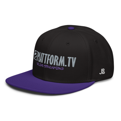PLATTFORM.TV - Snapback Cap WLS
